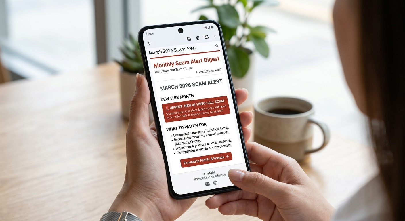 Monthly Scam Alert Digest preview