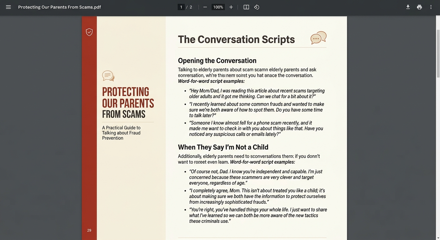 Conversation Scripts preview